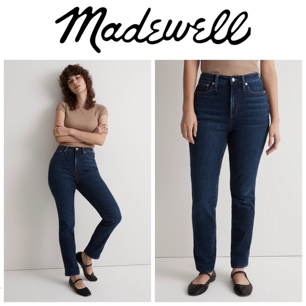 MADEWELL The Curvy Perfect Vintage Jeans Size 26 LIKE NEW